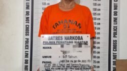 Mantan napi bandar narkoba, berhasil diamankan Satnarkoba Polres Pematang Siantar