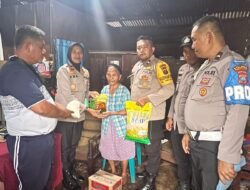 Sambut Hari Bhayangkara ke 80, Polsek Siantar Selatan Berbagi bantuan sosial