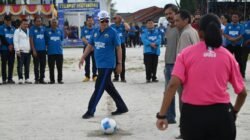 Sambut HUT ke-23, Turnamen Sepak Bola Bupati Cup Humbahas Digelar Diikuti 17 Klup  *Pertandingan Perdana, PS Gansir-Panabur FC Skor 1:1