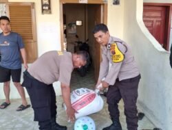 Polsek Siantar Selatan Dampingi Penjualan Hasil Panen Jagung Petani Binaan ke Bulog