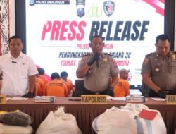 Sat Reskrim Polres Simalungun Rilis Pengungkapan 43 Kasus 3C, 69 Tersangka Diamankan