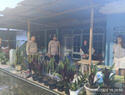 Tinjut Laporan CC 110, Polsek Siantar Selatan Cek TKP Dugaan KDRT