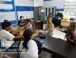 Bhabinkamtibmas Polsek Siantar Timur Selesaikan Perkelahian Warga Dengan Problem Solving