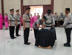 Jabatan Adalah Amanah! Pesan Tegas Kapolres Simalungun di Sertijab Tiga Pejabat Penting