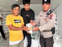 Polsek Siantar Selatan Dampingi Penjualan Hasil Panen Jagung ke Bulog