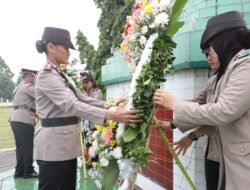 Sambut HUT Bhayangkara Ke 80 Tahun 2026, Polres Pematang Siantar Ziarah dan Tabur Bunga di Taman Makam Pahlawan