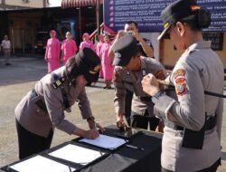 Kapolres Pematang Siantar Pimpin Upacara Sertijab Kapolsek Siantar Utara