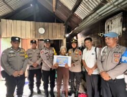 Sambut HUT Bhayangkara Ke 80, Polsek Siantar Selatan Berikan Bansos Kepada Lansia
