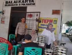 Bhabinkamtibmas Polsek Siantar Selatan Monitoring Distribusi MBG