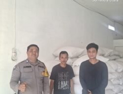 Polsek Siantar Marihat Dampingi Petani Binaan Jual 1,5 Ton Hasil Panen Jagung ke Bulog
