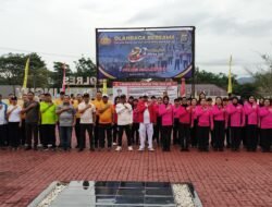 Semarak Hut Bhayangkara Ke-80: Kapolres Simalungun Gelar Olahraga Bersama Dan Lucky Draw, Forkopimda Hingga Bupati Turun Langsung Meriahkan Acara