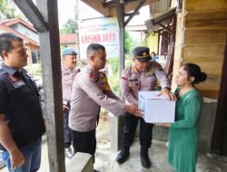 Sambut HUT Bhayangkara Ke 80, Polsek Siantar Marihat Berbagi Kepada Warga Membutuhkan