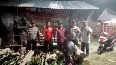 Polsek Siantar Marihat Himbau Petugas Jaga Pos Kamling