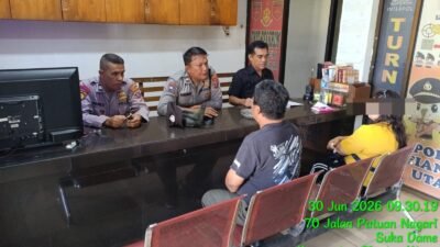 Polsek Siantar Utara Selesaikan Keributan di Pasar Dwikora
