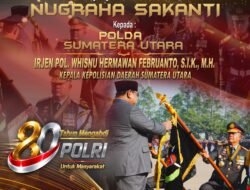 Kapolres Simalungun Ucapkan Selamat atas Nugraha Sakanti Kapolda Sumut: Penghargaan Tertinggi dari Presiden Prabowo Jadi Motivasi Polri Berintegritas dan Humanis