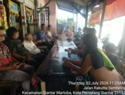 Bhabinkamtibmas Polsek Siantar Martoba Mediasi Laporan Warga 