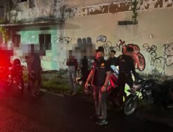 Jaga kondusif,Timsus Dayok Mirah Polres Pematang Siantar Patroli Rutin Malam Hari