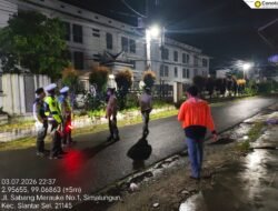 Menekan Angka Kriminalitas 3C, Polres Pematangsiantar Laksanakan Patroli BLP