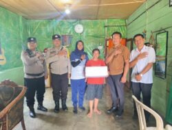 Jumat Berkah, Polsek Siantar Selatan Berikan Bansos Kepada Warga Membutuhkan