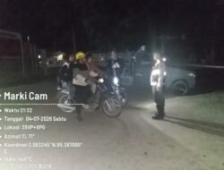 Polsek Bosar Maligas Jamin Keamanan di Malam Hari, Kawasan Khusus Sei Mangkei Terus Diawasi
