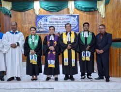 Pemerintah Daerah Humbahas Ikuti Serah Terima Praeses HKI Daerah IX Humbang