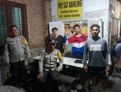 Polsek Siantar Marihat SALING di Pos Kamling