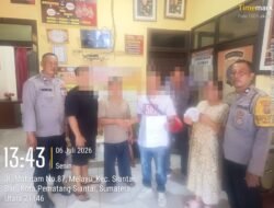 Polsek Siantar Barat Mediasi Keributan di Jalan Jeruk Bawah