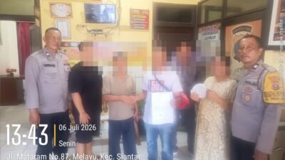 Polsek Siantar Barat Mediasi Keributan di Jalan Jeruk Bawah