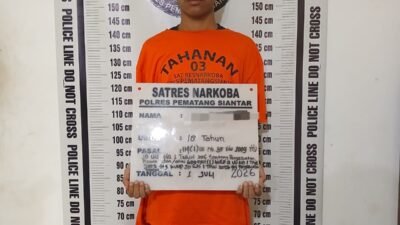 Putus Rantai Peredaran Narkoba, Polres Pematang Siantar Amankan Pemilik Ekstasi 8 Butir