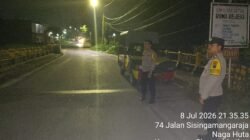 Polsek Siantar Marihat Laksanakan Patroli Antisipasi Guantibmas