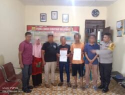 Polsek Siantar Selatan Selesaikan Dugaan Pencurian Dengan Problem Solving