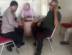 Polsek Siantar Martoba Cek TKP Keluhan Warga di Jalan Demokrasi