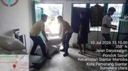 Polsek Siantar Martoba Dampingi Petani Binaan Jual Hasil Panen ke Bulog Cabang Pematang Siantar 