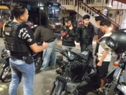 Timsus Dayok Mirah Polres Pematang Siantar Amankan Tiga Sepeda motor Knalpot Brong