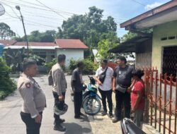 Polsek Siantar Selatan Respon Cepat Aduan Warga di Jalan Bukit Siguntang 