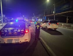 Pastikan Kamseltibcarlantas Aman Sat Lantas Polres Pematang Siantar Patroli BLP