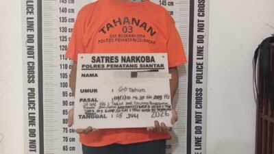 Polres Pematang Siantar Berhasil Amamankan Pemilik Sabu 3,12 Gram