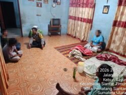 Polsek Siantar Timur Cek TKP dan Mediasi Keributan Warganya