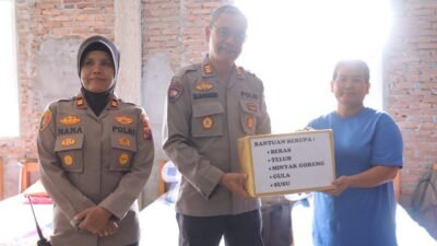 Polri Peduli, Polres Pematangsiantar Gelar Baksos di Panti Jompo