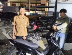 Patroli Malam, Polres Pematang Siantar Amankan Dua Sepeda motor