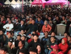 Kapolres Pemtangsiantar Nobar Final Piala Dunia 2026 Bersama Masyarakat
