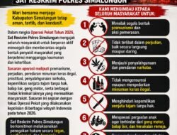 Sat Reskrim Polres Simalungun Gencarkan Operasi Pekat 2026, Ajak Masyarakat Bersama Berantas Penyakit Masyarakat