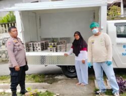 Bhabinkamtibmas Polsek Siantar Martoba Monitoring Distribusi MBG