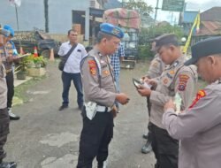 Sie Propam Polres Simalungun Gelar GAKTIBPLIN, Cek Kelengkapan Administrasi dan Inventaris Senpi di Polsek Pamatang Silima Huta