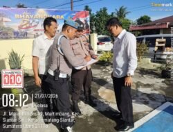 Pastikan Kedisiplinan Anggota Tatap Baik, Sie Propam Polres Pematang Siantar Opsgaktibplin