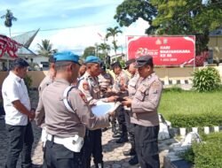Sie Propam Polres Simalungun Gelar Gaktibplin di Polsek Panei Tongah, Cek Kelengkapan Senpi hingga Masa Berlaku SIM Personel