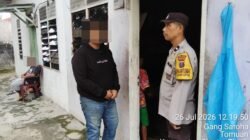 Tinjut Laporan CC 110, Polsek Siantar Timur Cek TKP dan Mediasi Keributan
