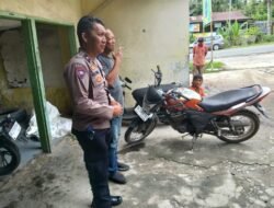 Bhabinkamtibma Polsek Siantar Utara Sambang Kamtibmas di Jalan SM. Raja