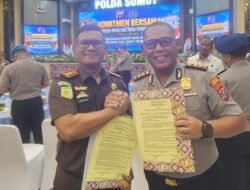 Kompak dan Solid, Kapolres Simalungun Bersama Kajari Dukung Komitmen Penanganan Perkara Pidana Tanpa Transaksional
