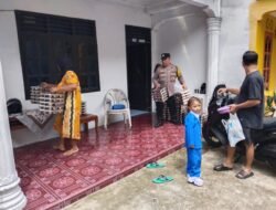 Polsek Siantar Martoba Monitoring Distribusi MBG di Posyandu
